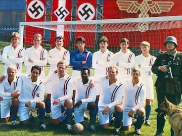 ¿Cuántos campeones del mundo participaron en la película 'Escape a la Victoria'?