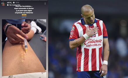 Chicharito Hernández demostró que sí está lesionado y por eso no puede jugar con Chivas