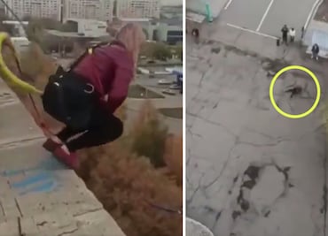 Video de mujer que muere al lanzarse de un bungee se hace viral