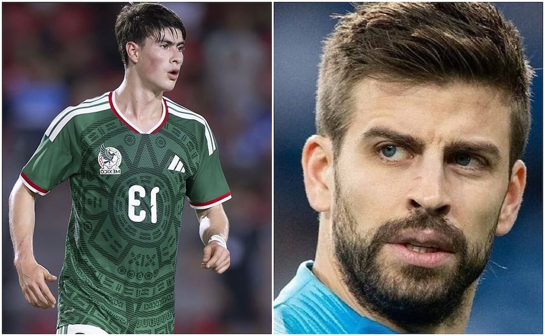 La 'Hormiga' González y Gerard Piqué Foto: Imago7 / EFE