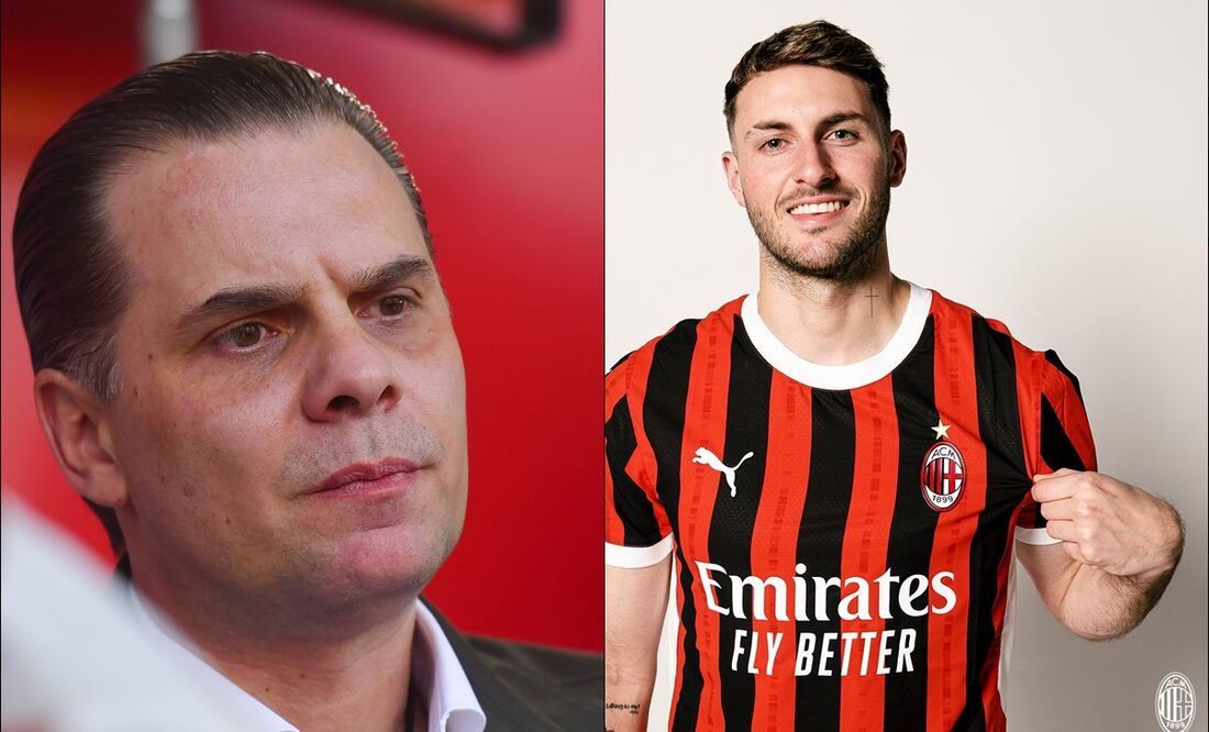Christian Martinoli menospreció al Milan tras incorporación de Santiago Giménez: “Es un equipo que no es protagonista” / FOTOS: Imago7 y @acmilan