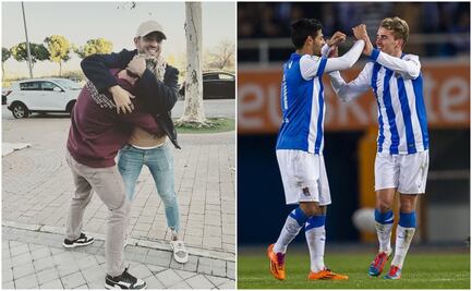 Antoine Griezmann tiene emotivo reencuentro con su amigo Carlos Vela