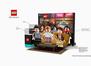 LEGO monta sets gigante de “Friends” en Santa Fe