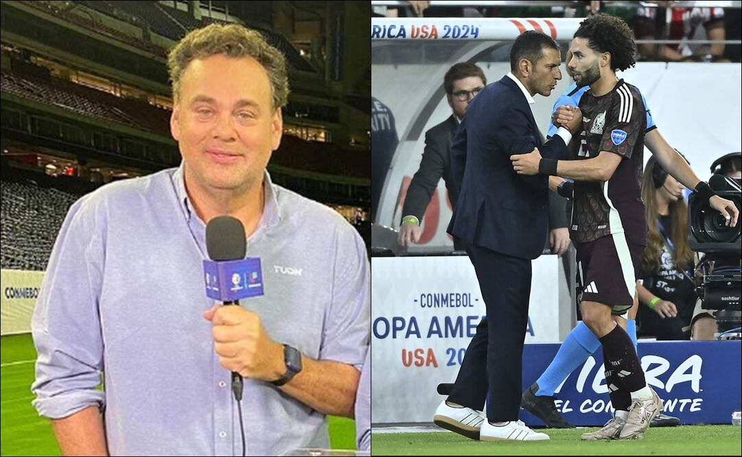 David Faitelson quiere que rueden cabezas en el Tricolor. FOTOS: Captura / Imago7