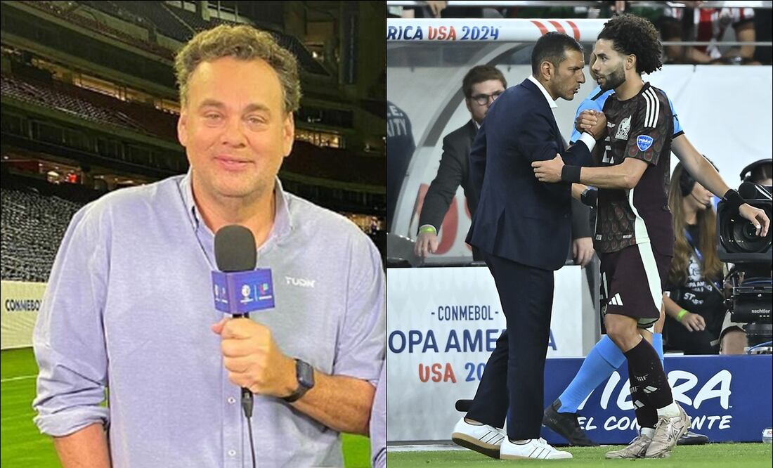 David Faitelson quiere que rueden cabezas en el Tricolor. FOTOS: Captura / Imago7