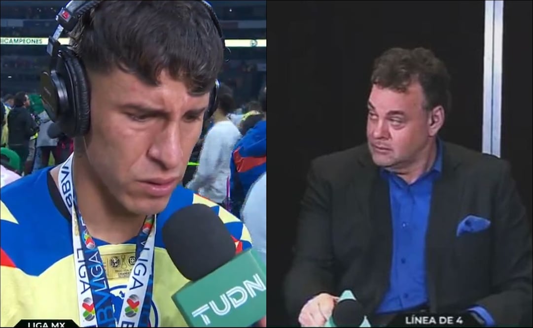 'Chicote' Calderón y David Faitelson. FOTO: Capturas