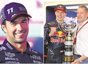 Papá de Verstappen quiere ver batalla de Max con 'Checo' Pérez por título de Fórmula 1