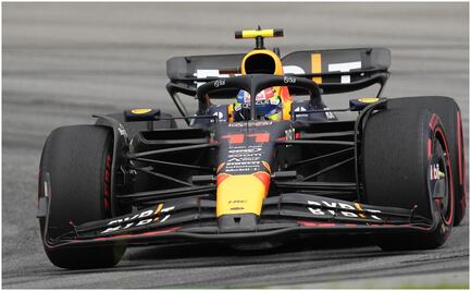 Checo Pérez clasifica noveno para la carrera del GP de Brasil