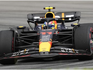 Checo Pérez clasifica noveno para la carrera del GP de Brasil