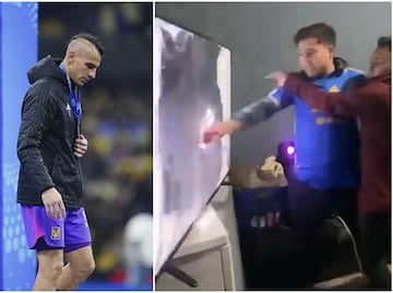 VIDEO: ¿Qué hiciste, Kevin? Aficionado de Tigres rompió su pantalla por la Final ante América