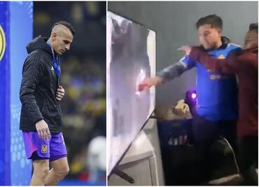 VIDEO: ¿Qué hiciste, Kevin? Aficionado de Tigres rompió su pantalla por la Final ante América