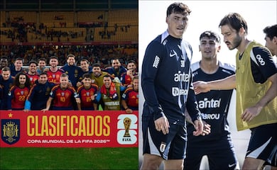 Históricos de Uruguay anticipan un duro choque ante España en el Estadio Guadalajara