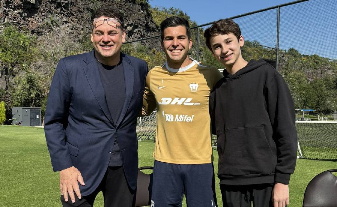 David Faitelson presumió en redes sociales que André Marín Jr. entrevistó a Julio González. Foto: @DavidFaitelson_