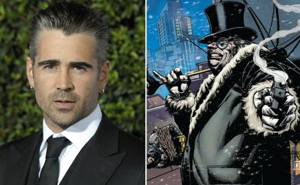 ¡Irreconocible! Así se ve Colin Farrell como "El Pingüino" en "The Batman"