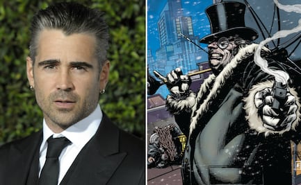 ¡Irreconocible! Así se ve Colin Farrell como "El Pingüino" en "The Batman"