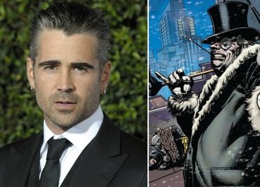 ¡Irreconocible! Así se ve Colin Farrell como "El Pingüino" en "The Batman"