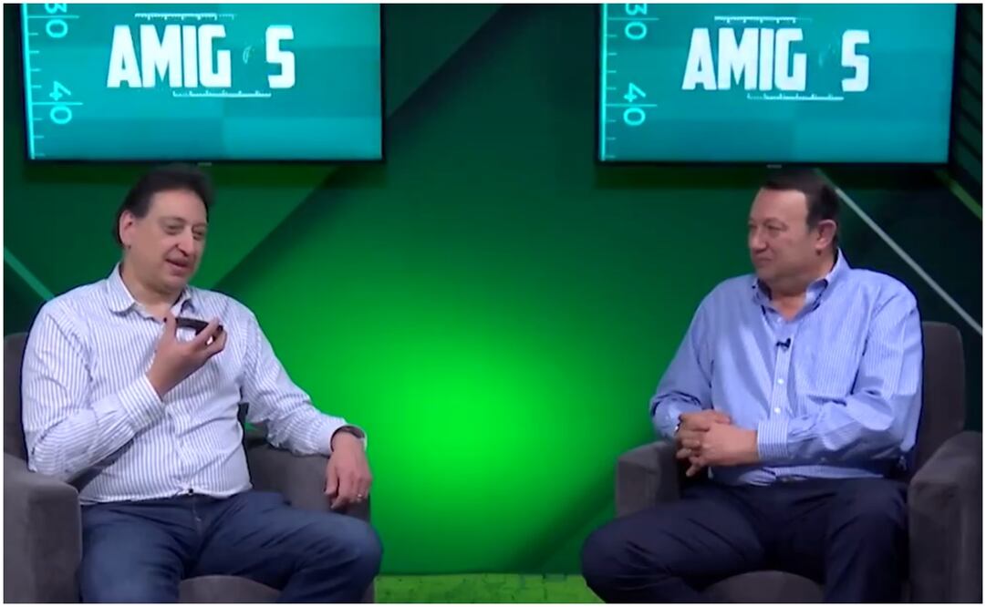 Enrique Burak y Antonio de Valdés en programa en vivo / FOTO: Captura