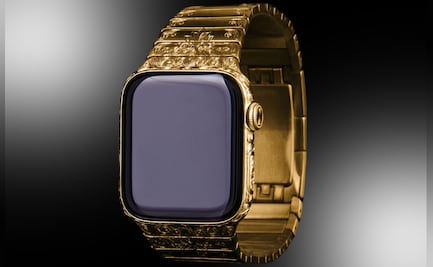 Así es el lujoso Apple Watch bañado en oro de 24 kilates