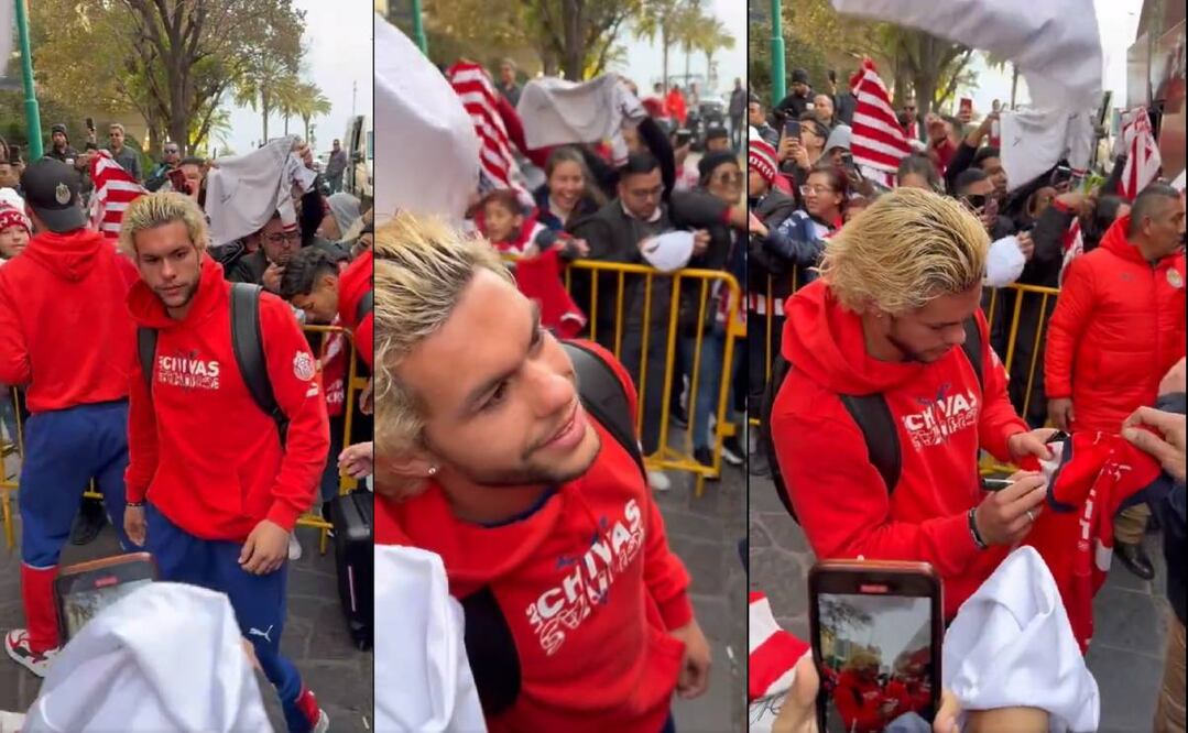 El idioma no ha sido un impedimento para que Cowell atienda a los aficionados de las Chivas. Foto: Especial