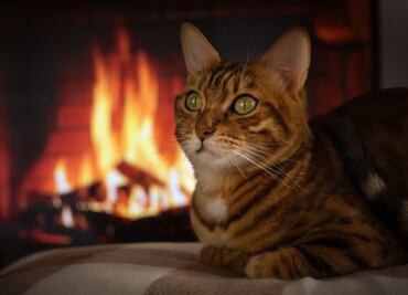 Tu gato podría incendiar tu casa, advierten bomberos de Corea del Sur