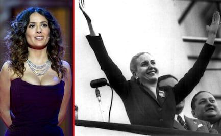 “Santa Evita”, la serie sobre Eva Perón que producirá Salma Hayek