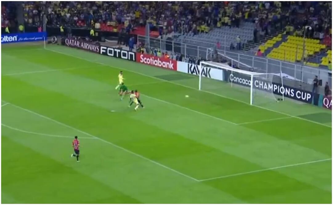 Autogol Alan Mozo ante América por Concachampions / FOTO: Captura