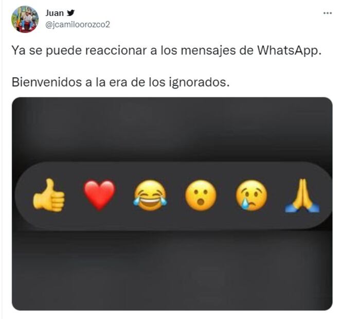 Los 10 mejores memes de las nuevas reacciones en WhatsApp