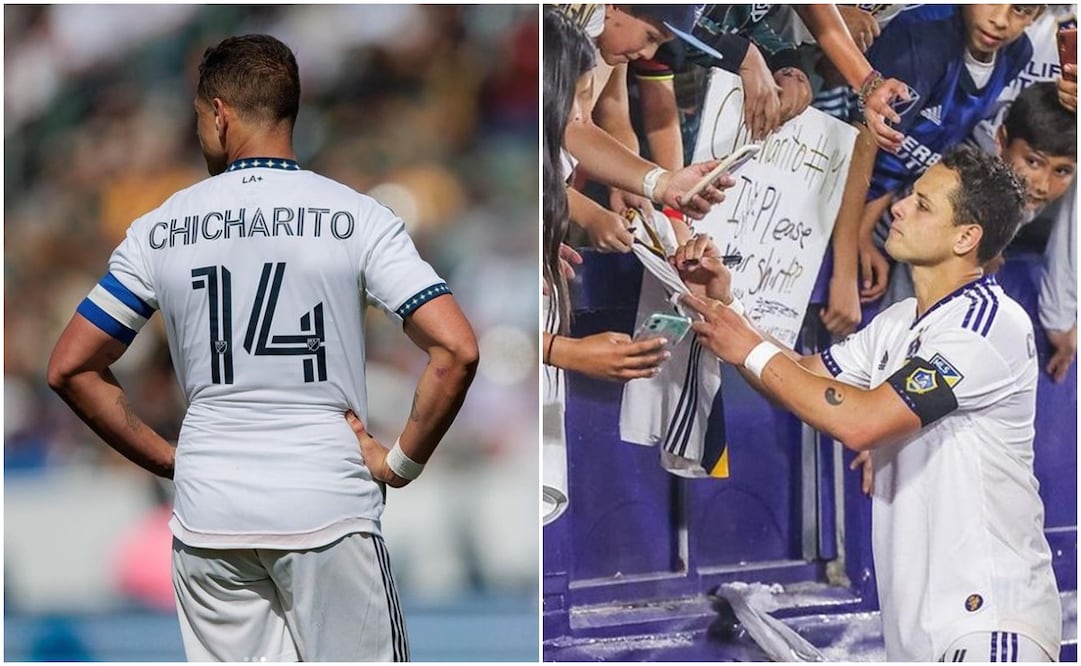 Chicharito se despidió del Galaxy después de cuatro años - IG: @ch14_