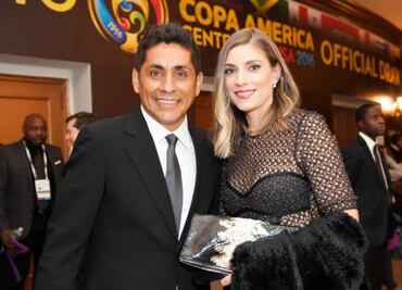 Ella es Marcy Raston, esposa de Jorge Campos con la que tuvo una hija