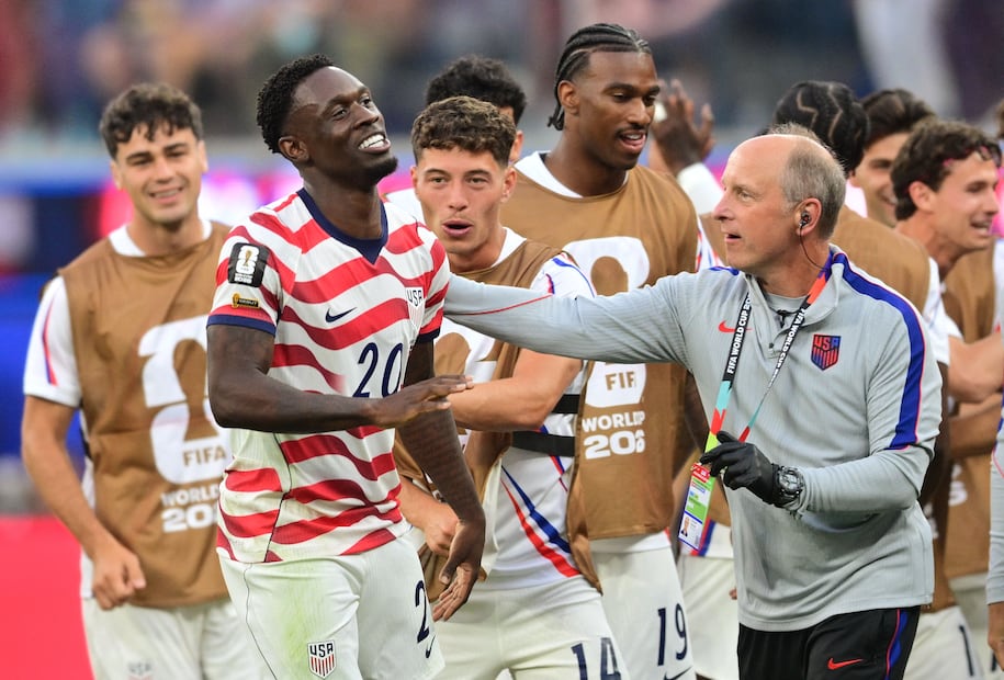 Folarin Balogun con la selección de Estados Unidos, durante el Mundial 2026 - Foto: AFP
