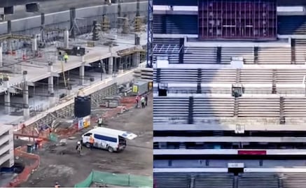 Así van las remodelaciones en el Estadio Azteca; rumbo al Mundial de 2026