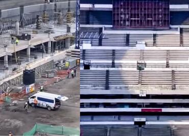 Así van las remodelaciones en el Estadio Azteca; rumbo al Mundial de 2026