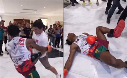 ¡Aún tiene buena pegada! Manny Pacquiao 'manda a la lona' a streamer en pelea de 'exhibición'