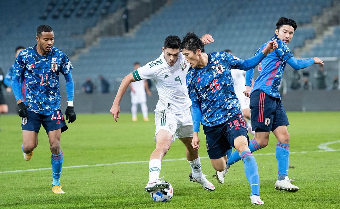 México vs Japón en 2020 Foto: Imago7