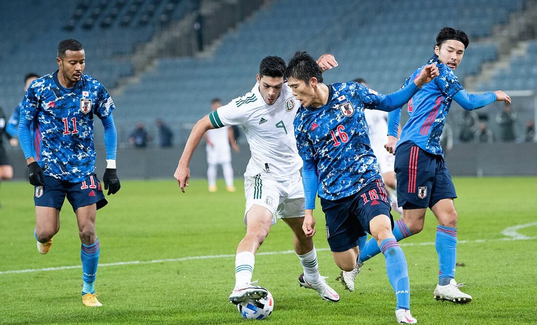 México vs Japón en 2020 Foto: Imago7