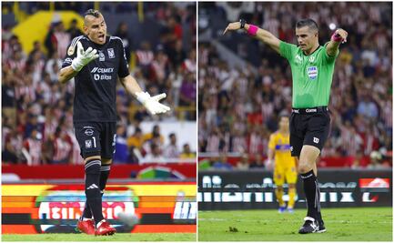 Detienen el Chivas vs. Tigres por 'grito homofóbico' y Nahuel Guzmán termina amonestado