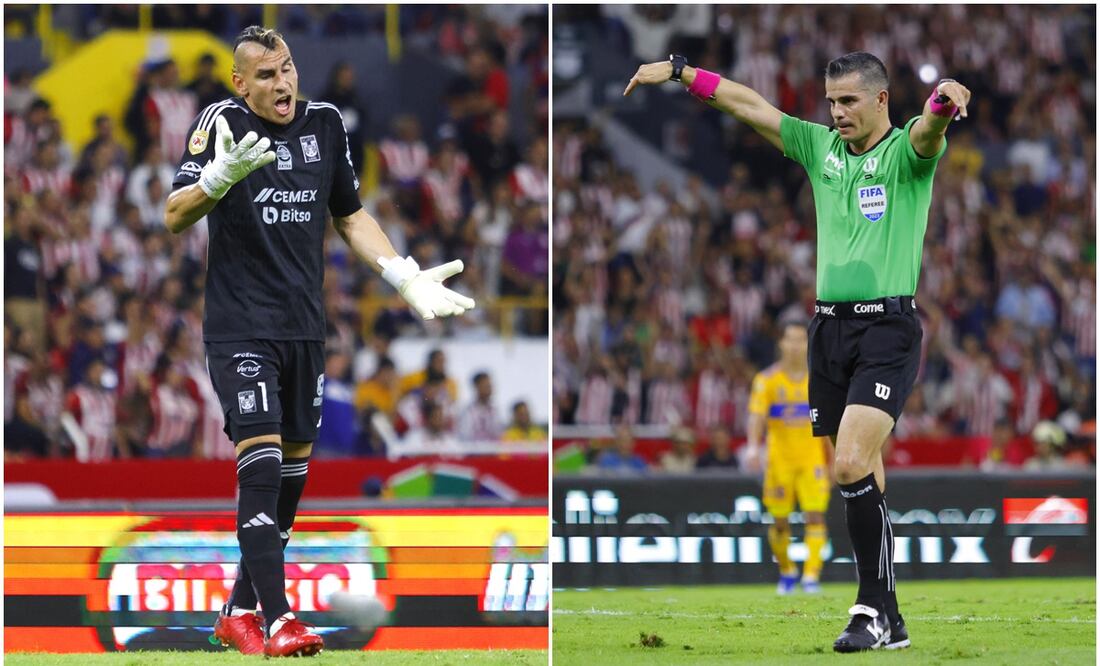 Nahuel Guzmán fue amonestado por provocar a la afición rival - Imago7