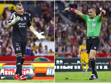 Detienen el Chivas vs. Tigres por 'grito homofóbico' y Nahuel Guzmán termina amonestado