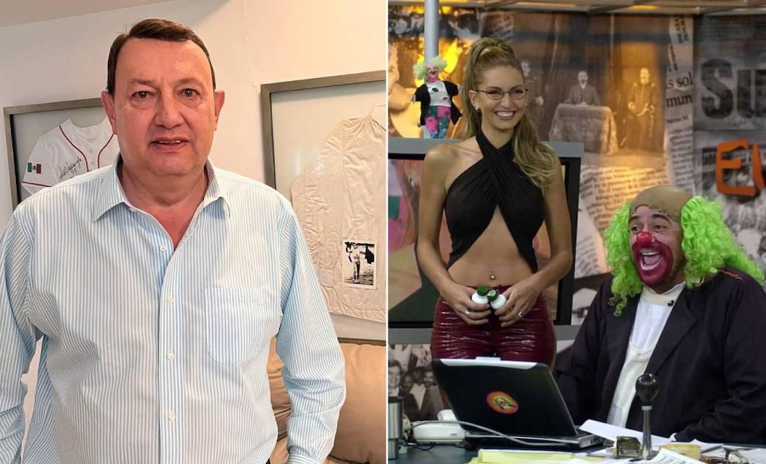 Antonio de Valdés sudó frío ante las preguntas de Brozo sobre Isabel Madow.  
Fotos: devaldesf | @LibresMexico