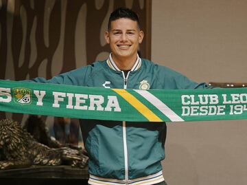 James Rodríguez ya rindió sus primeras declaraciones como jugador del Club León