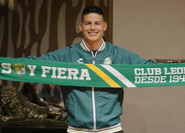 James Rodríguez ya rindió sus primeras declaraciones como jugador del Club León