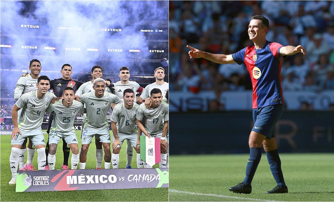 Saviola le desea éxito a Rafa Márquez para el Mundial Foto:Imago7/EFE