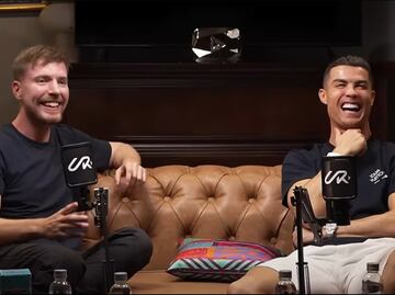 Cristiano Ronaldo se une a 'MrBeast' y realizan épica colaboración que la rompe el Internet
