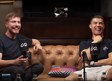 Cristiano Ronaldo se une a 'MrBeast' y realizan épica colaboración que la rompe el Internet