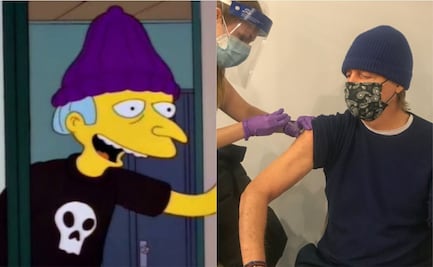 Paul McCartney se vacuna contra Covid y es igualito a Mr. Burns