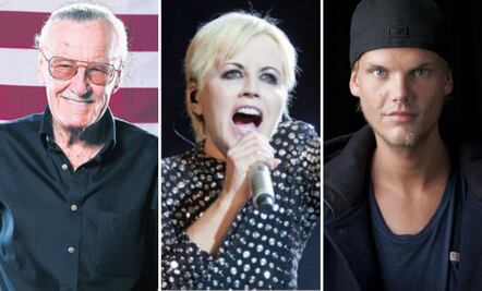 Más de 10 muertes que nos sorprendieron en 2018