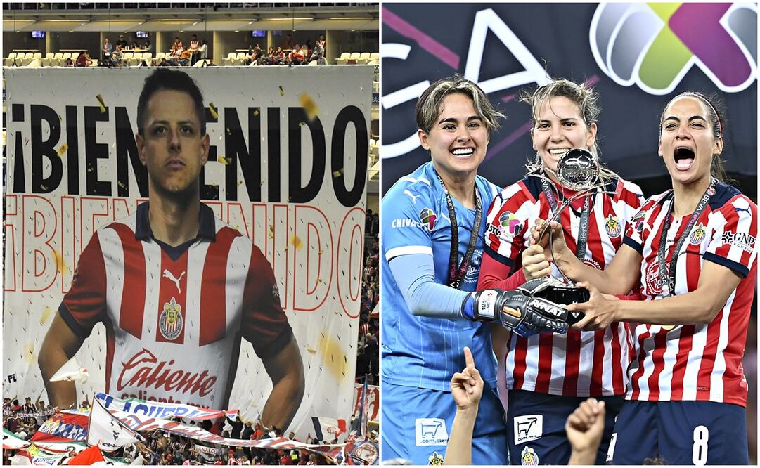 Presentación de Javier Hernández y jugadoras de Chivas con el título de Liga MX / FOTOS: Imago7