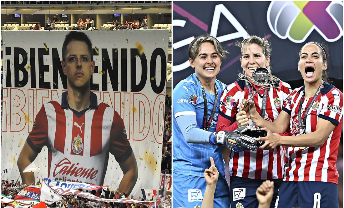 Presentación de Javier Hernández y jugadoras de Chivas con el título de Liga MX / FOTOS: Imago7