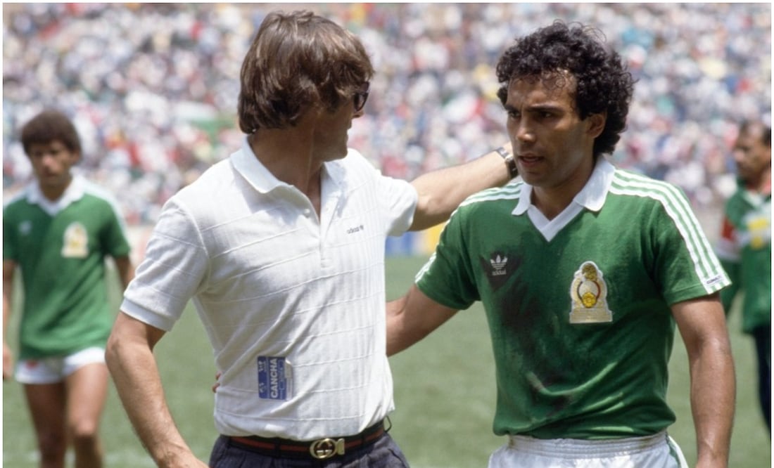 Bora Milutinovic junto a Hugo Sánchez Foto: ESPECIAL