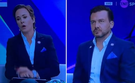 Comentarista de TNT Sports fue captado haciendo gestos de desaprobación a Marion Reimers 